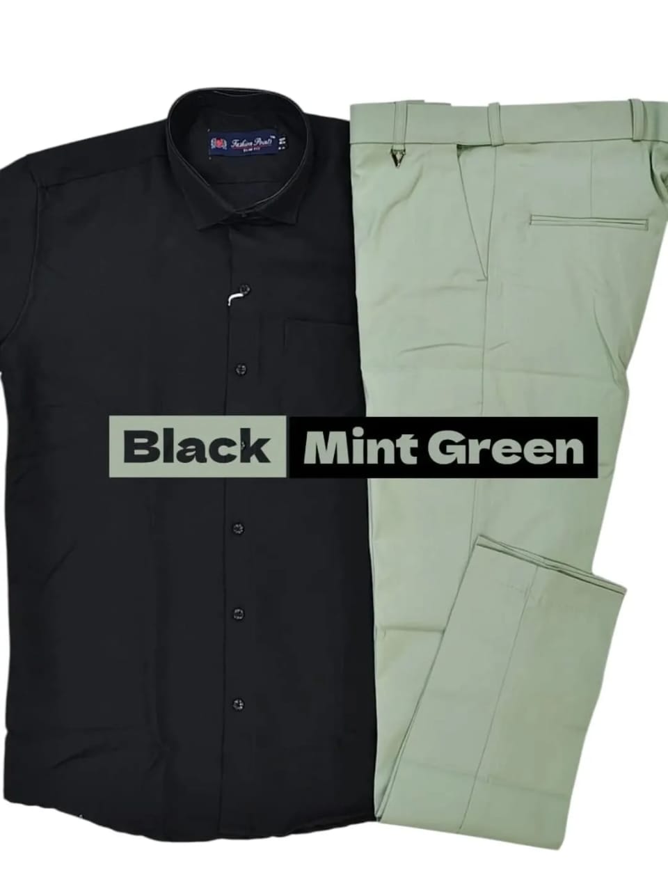 Formal Shirt & Pant Combo – Elegant Office Wear for Men | Easy EMI & Online Deals - Image 2