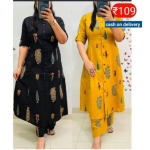 Cotton Premium Suit for Women – Stylish & Comfortable Ethnic Wear | Easy EMI, Credit Card & Loan Offers | Trending Outfit for University, MBA & Special Events