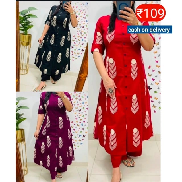 Cotton Premium Suit for Women – Stylish & Comfortable Ethnic Wear | Easy EMI, Credit Card & Loan Offers | Trending Outfit for University, MBA & Special Events - Image 3