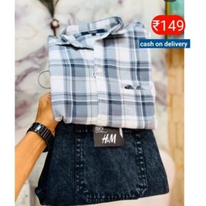 Check Shirt & Jeans Combo for Boys – Premium Fashion Set | Easy EMI, Credit Card & Loan Offers | Trending Outfit for MBA University, Stock Market Events & Daily Wear