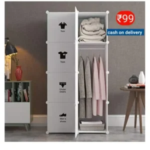 Premium Plastic Wardrobe – Smart Home Storage Solution | EMI, Credit Card & Loan Offers | Trending Choice for University, MBA & Modern Homes