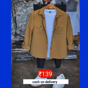 Men’s Hybrid Shirt Jacket & Pant Combo | Smart Layered Casual Wear • Modern Utility Style • Secure Online Shopping