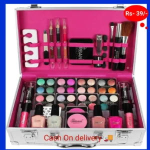 Professional Aluminium Makeup Kit Box | Secure Cosmetic Storage Organizer
