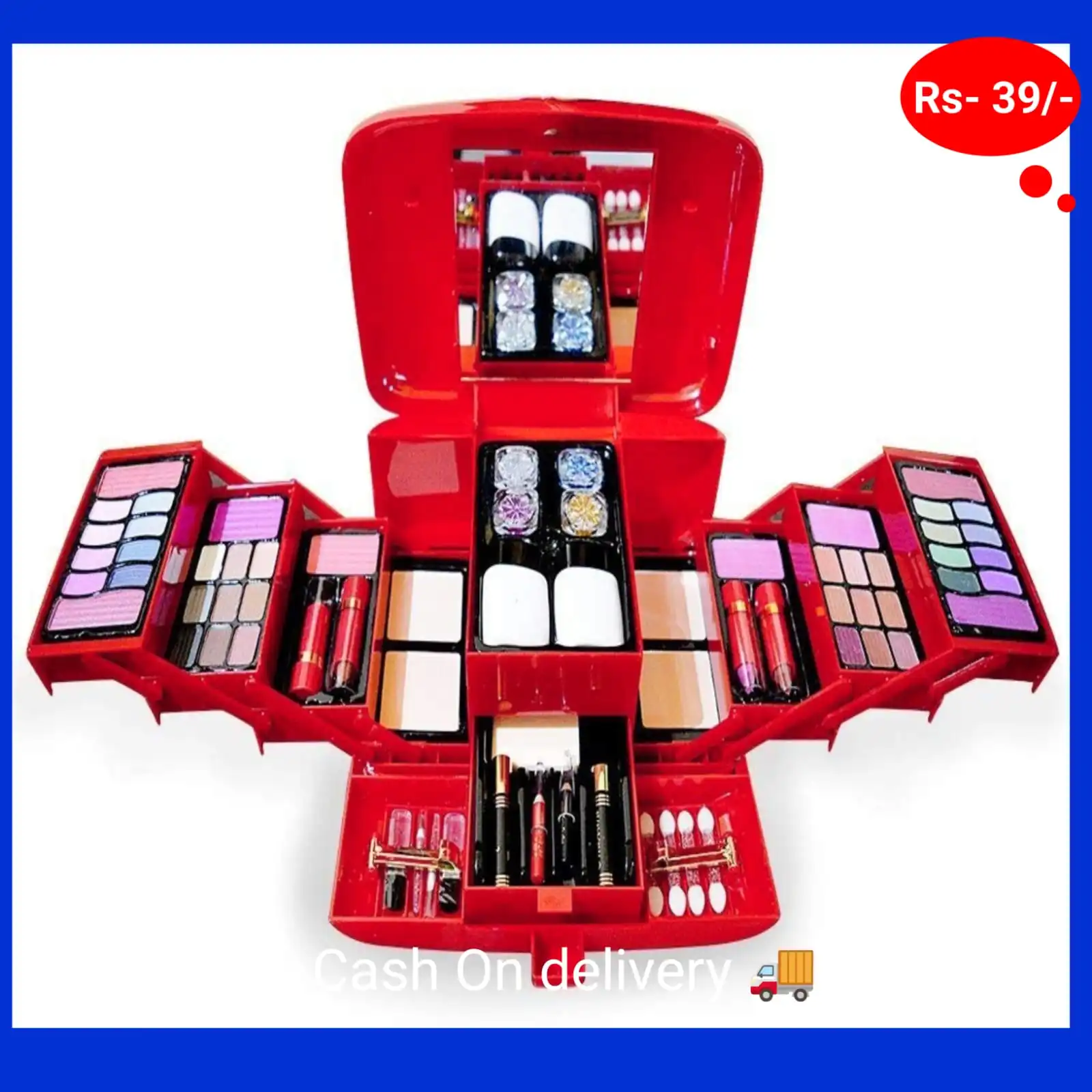 Professional Makeup Kit | Premium Cosmetic Set for Secure Beauty Application
