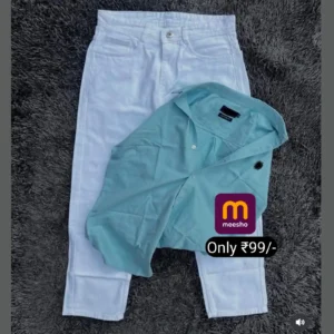 2026 Premium Shirt & Slim-Fit Jeans Combo For Men