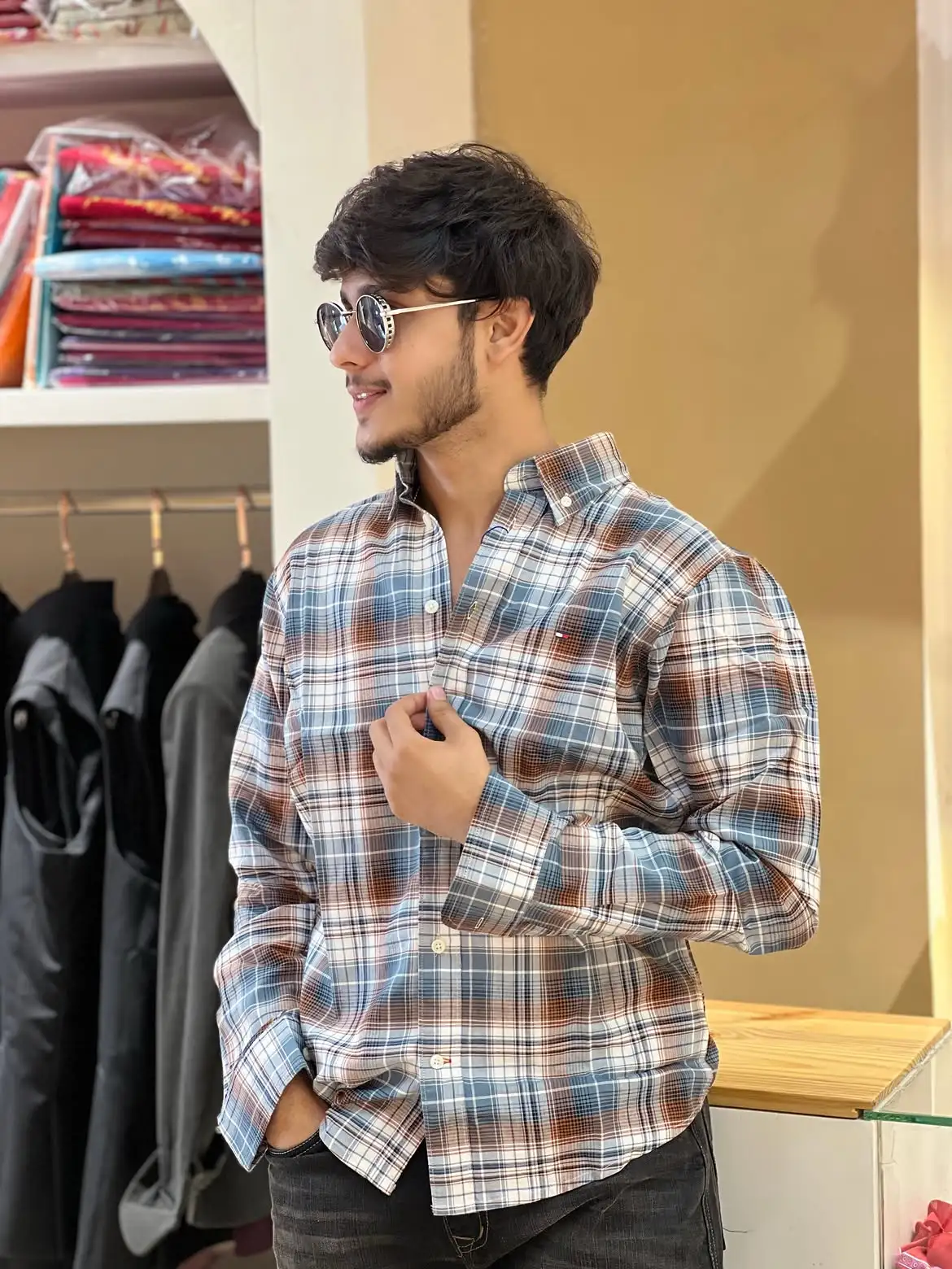 2026 Trending Check Shirt for Men – Premium Cotton Casual Smart Fit - Image 2