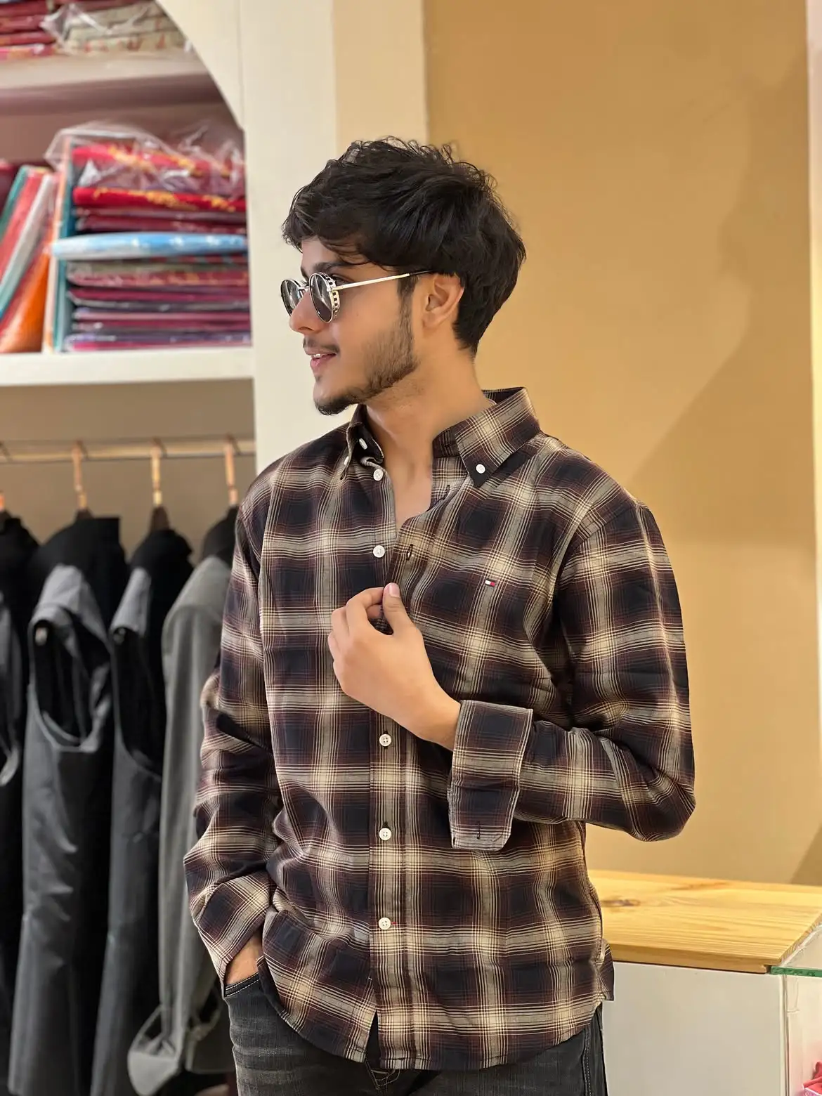2026 Trending Check Shirt for Men – Premium Cotton Casual Smart Fit - Image 3