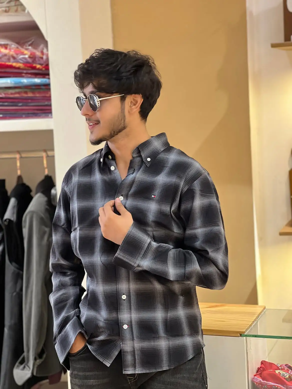 2026 Trending Check Shirt for Men – Premium Cotton Casual Smart Fit