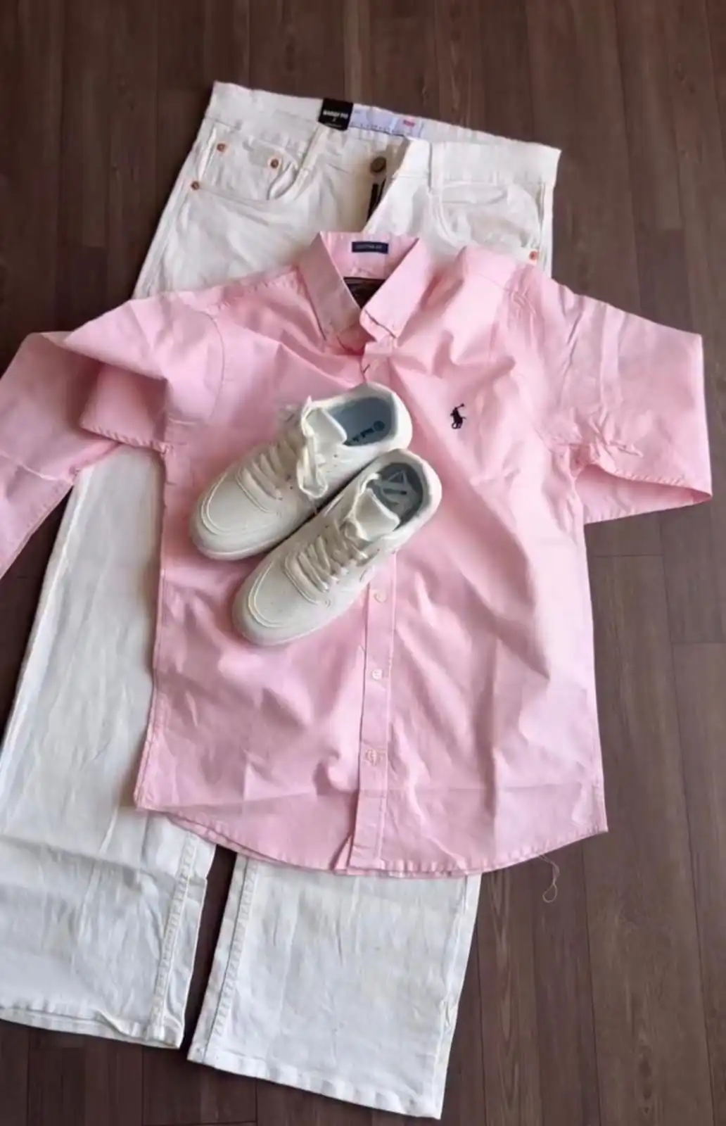 2026 Premium Shirt, Jeans & Shoes Combo for Men – Complete Smart Casual Outfit