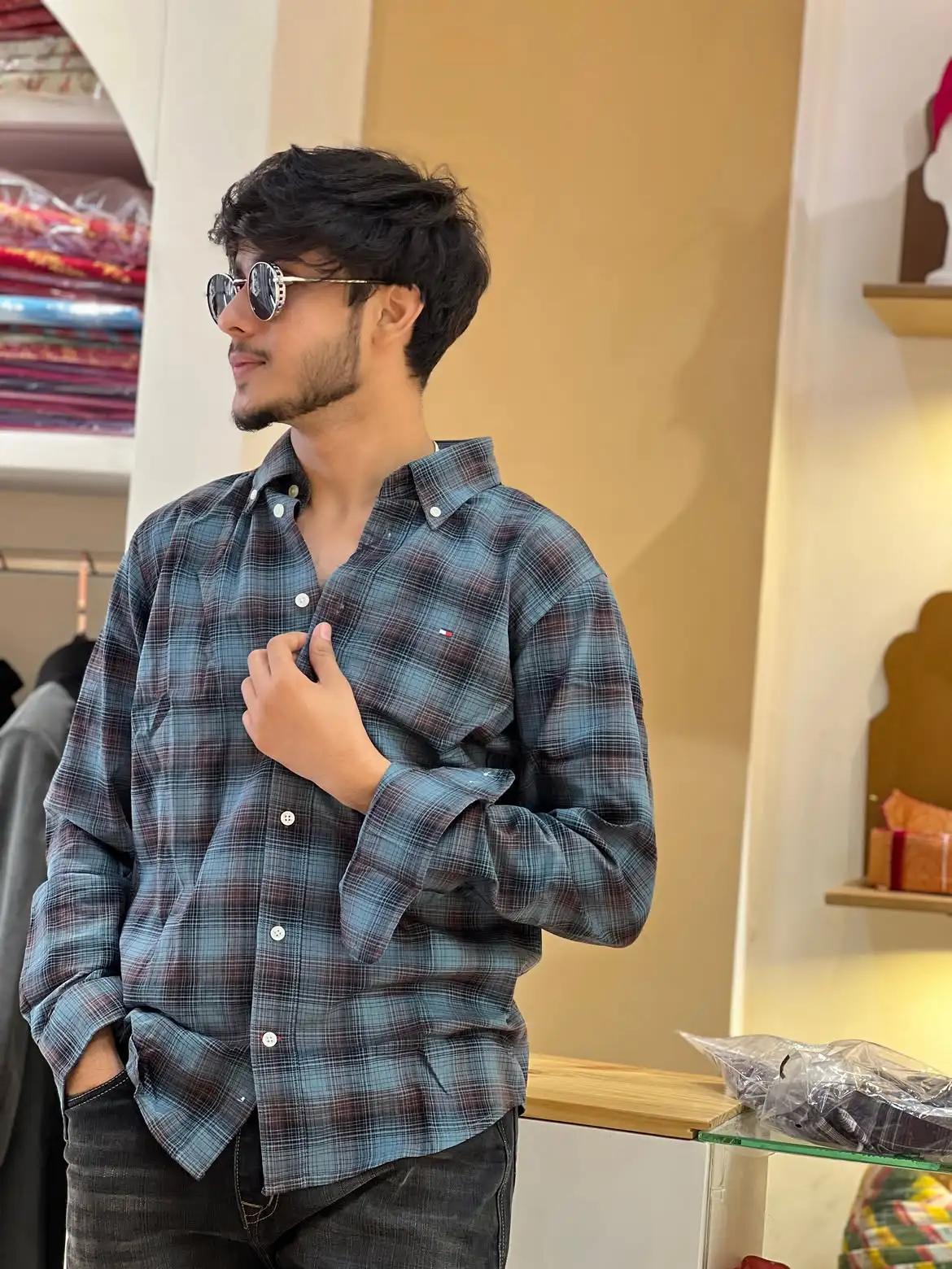 2026 Trending Check Shirt for Men – Premium Cotton Casual Smart Fit - Image 4